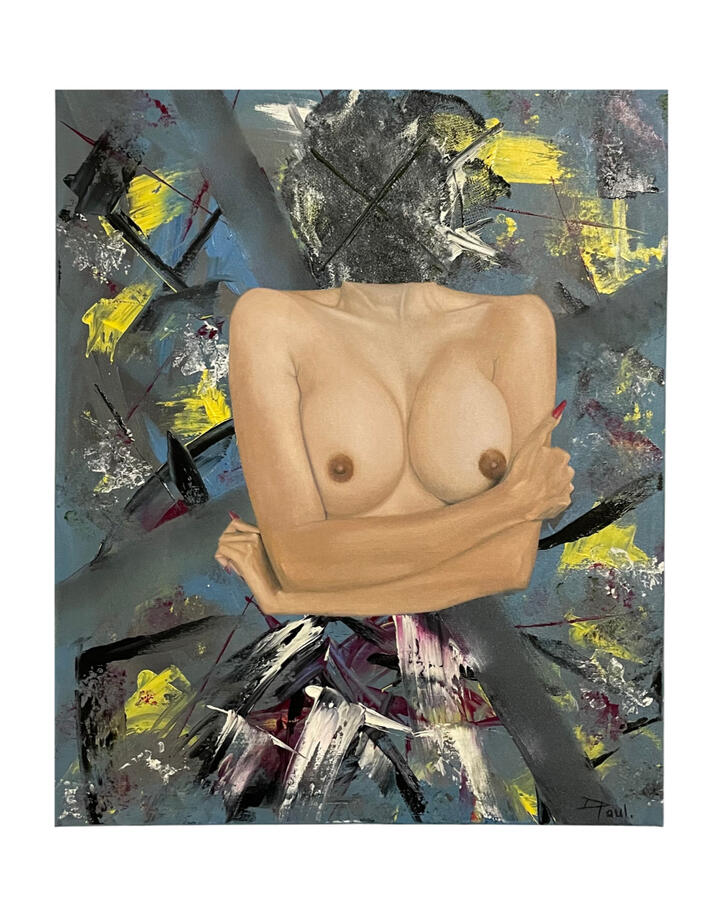 Of What Remains - 60 x 73 cm