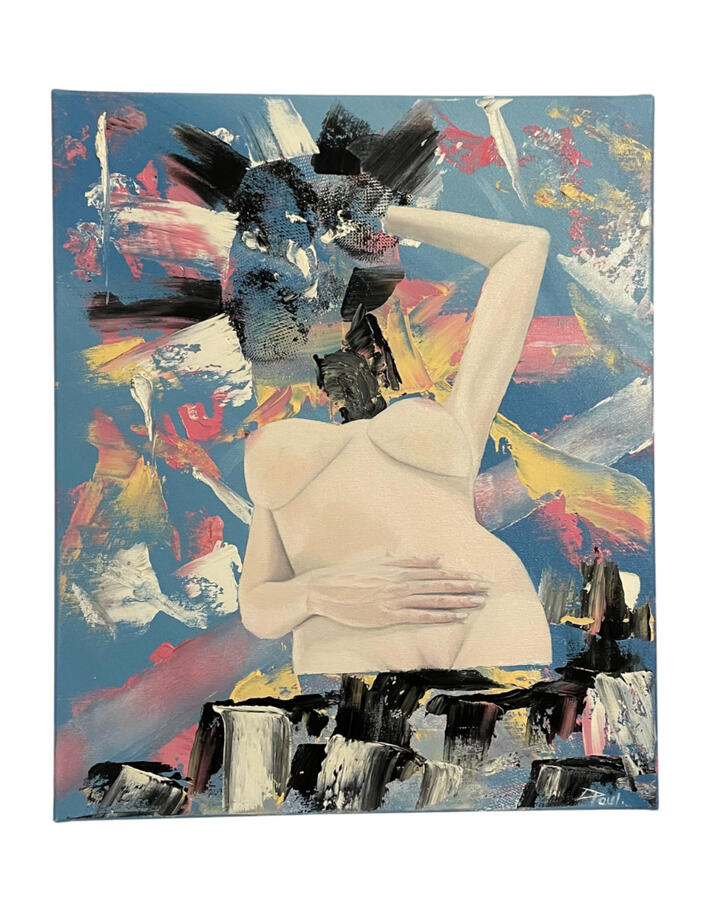 Shattered Serenity - 46 x 55 cm